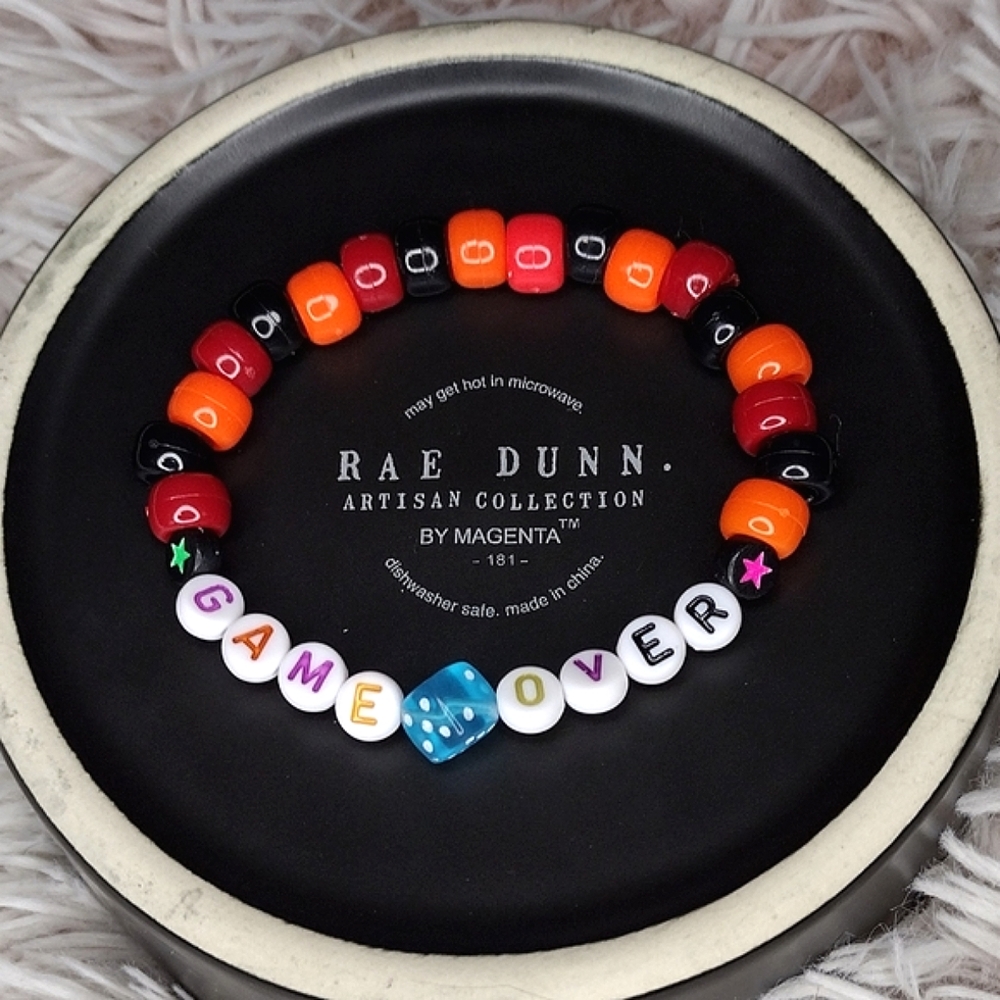 GAME OVER Kandi Bracelet - Picture 4 of 4